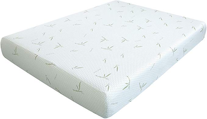 Dreamer 10" Memory Foam Mattress with Bamboo Cover