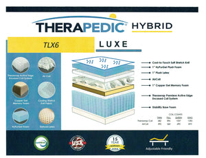TLX6 hybrid by Therapedic